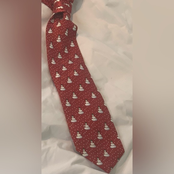 JOS A BANK 100% Silk Snowmen Mens Necktie Miracle Collection Christmas Holiday - Picture 2 of 4